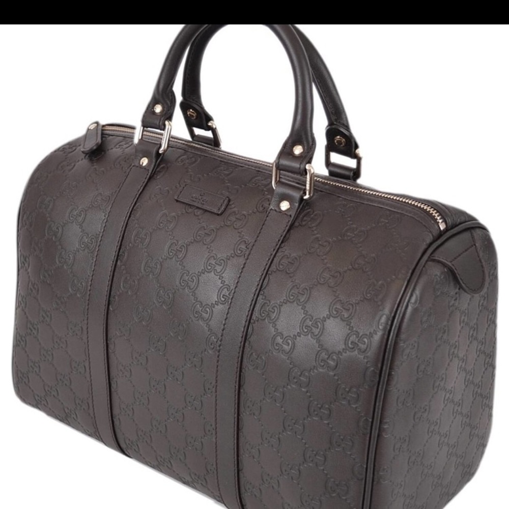 Gucci Medium GG Guccissima Boston Handbag